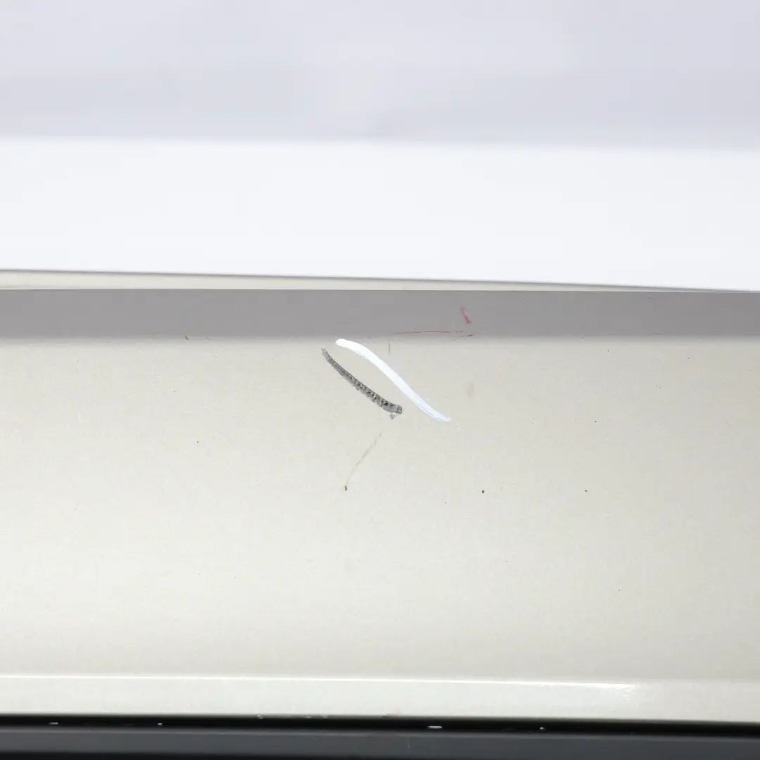 Bumper Complete Trim Panel PDC Melting Silver - C2K to Mini F60 Countryman Rear with Part number 7391197 Mini F60 Countryman Rear Bumper Complete Trim Panel PDC Melting Silver - C2K - SKU 7391197-MELT1 - Part number 7391197