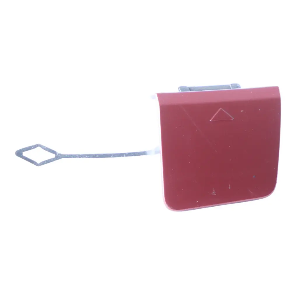 Bumper Towing Eye Flap Cover Flamenco Red Brilliant Effect - C06 to BMW F45 Rear with Part number 7393792 BMW F45 Rear Bumper Towing Eye Flap Cover Flamenco Red Brilliant Effect - C06 - SKU 7393792-FLR - Part number 7393792