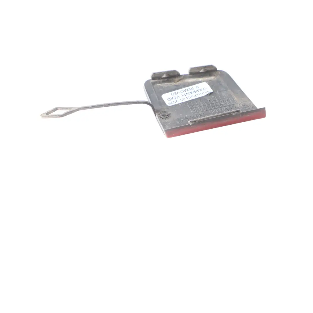 Bumper Towing Eye Flap Cover Flamenco Red Brilliant Effect - C06 to BMW F45 Rear with Part number 7393792 BMW F45 Rear Bumper Towing Eye Flap Cover Flamenco Red Brilliant Effect - C06 - SKU 7393792-FLR - Part number 7393792