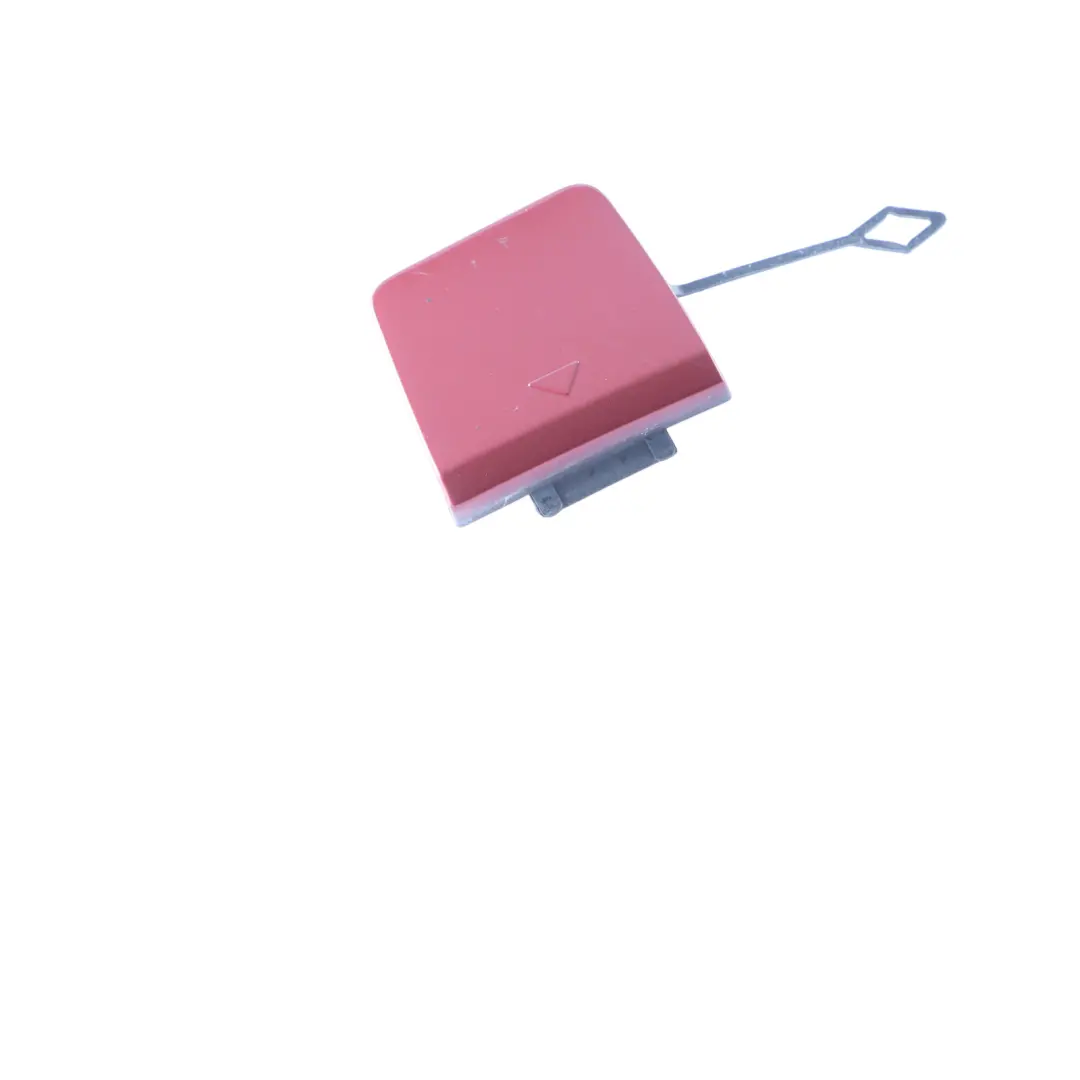 Bumper Towing Eye Flap Cover Flamenco Red Brilliant Effect - C06 to BMW F45 Rear with Part number 7393792 BMW F45 Rear Bumper Towing Eye Flap Cover Flamenco Red Brilliant Effect - C06 - SKU 7393792-FLR - Part number 7393792