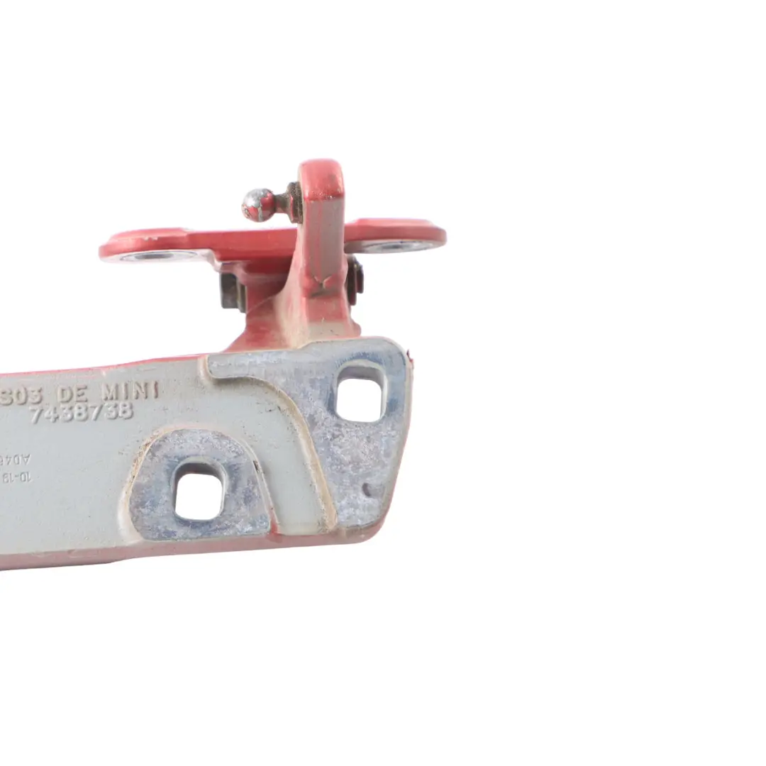 Mini F54 Boot Hinge Split Trunk Door Rear Right O/S Indian Red - C3X - SKU 7411612-IRE - Part number 7411612