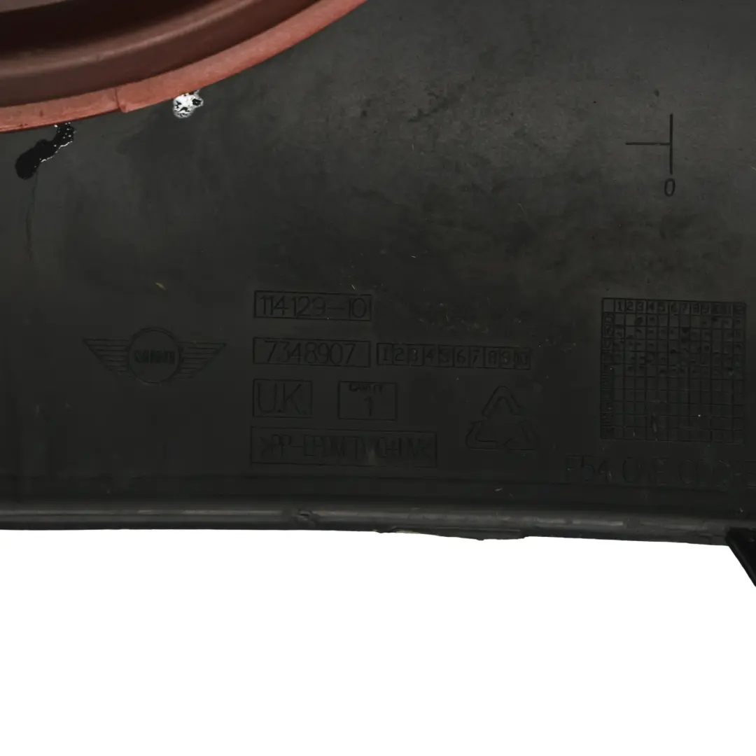 Bumper Trim Panel Covering Indian Red Metallic - C3X to Mini Clubman F54 Rear with Part number 7422838 Mini Clubman F54 Rear Bumper Trim Panel Covering Indian Red Metallic - C3X - SKU 7422838-IRE - Part number 7422838