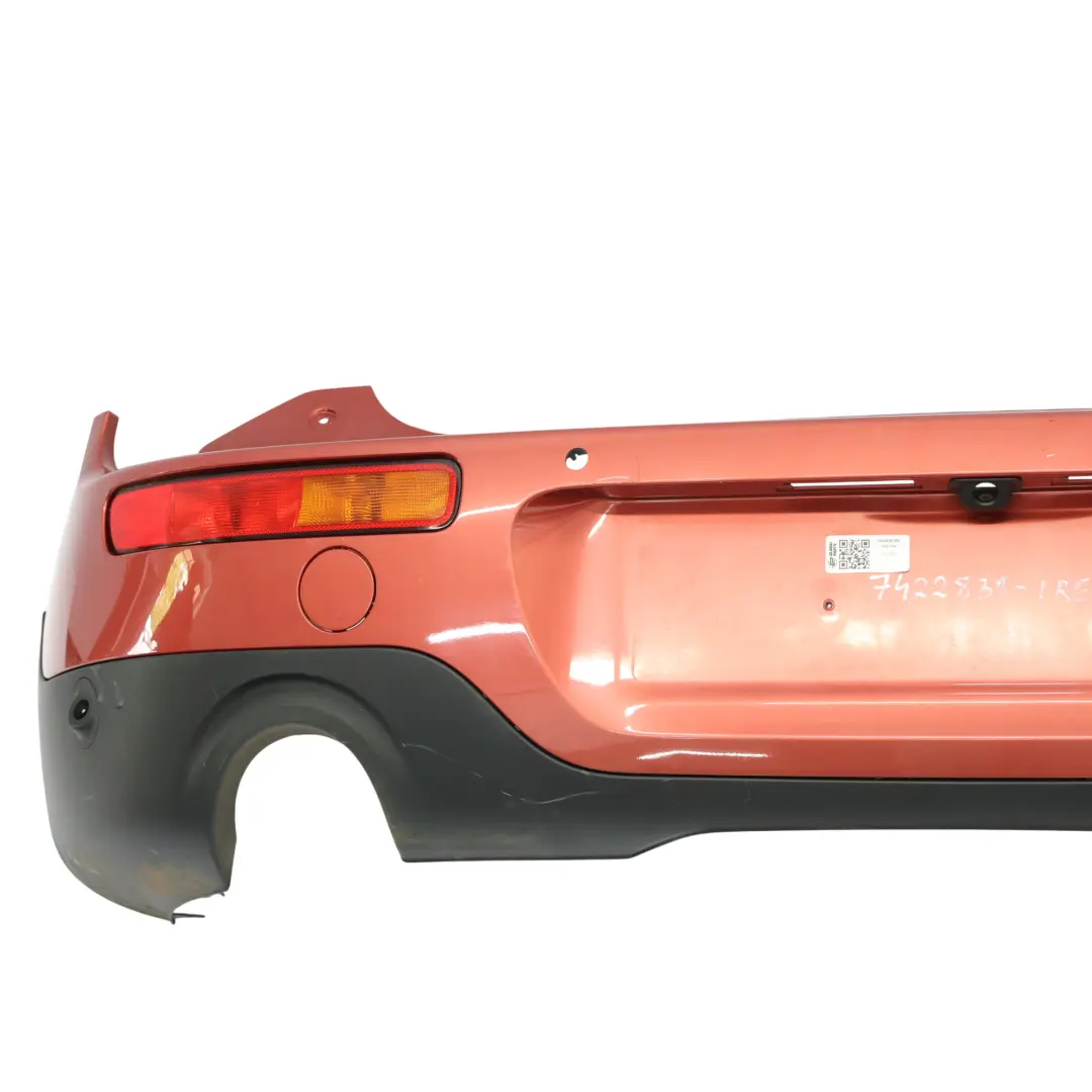 Hinten Stoßstangenverkleidung Indian Red Rot Metallic - C3X für Mini Clubman F54 mit Teilenummer 7422838 Mini Clubman F54 Hinten Stoßstangenverkleidung Indian Red Rot Metallic - C3X - SKU 7422838-IRE - Teilenummer 7422838