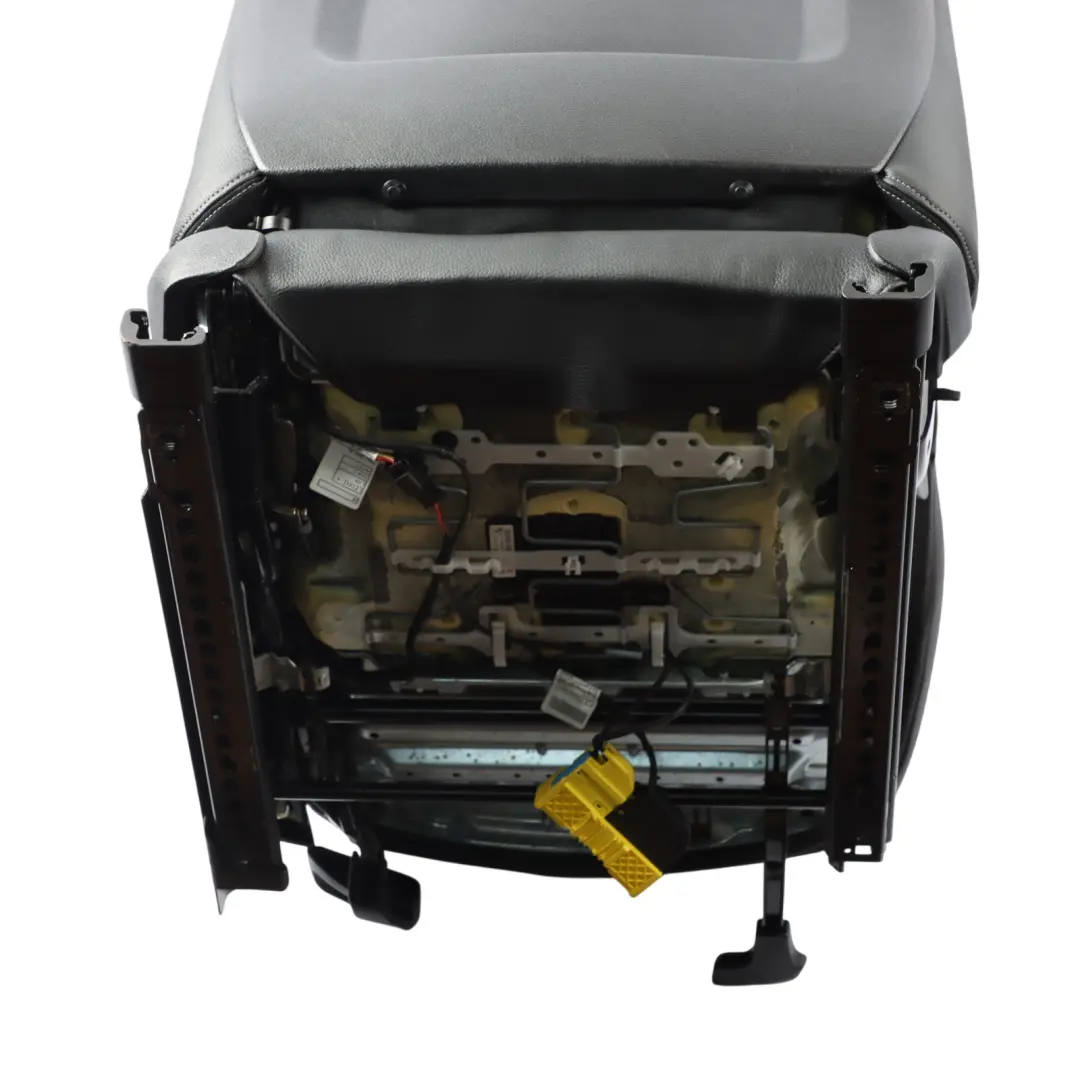  Front Sport Seat BMW F30 F31 LCI Left N/S Black Leather Oyster Dark Accent - SKU 7424223-1 - Part number 7424223