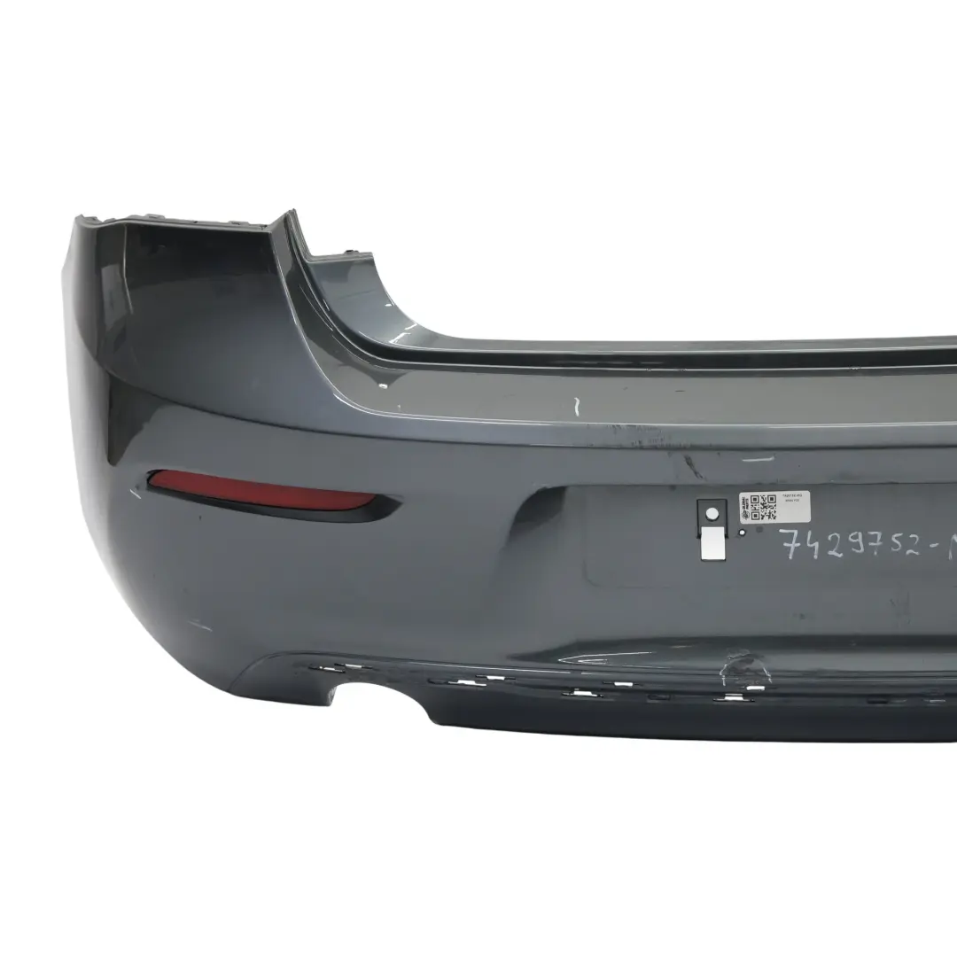 BMW F20 F21 LCI Zderzak Tylny Mineralgrau Szary Metallic - B39 - SKU 7429752-MG - Numer Części 7429752