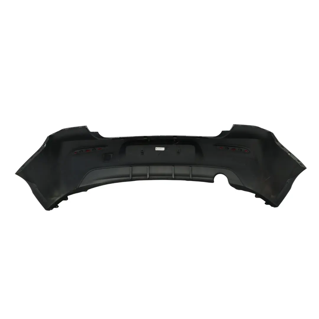 Bumper BMW F20 F21 LCI Trim Panel Covering Schwarz 2 Black - 668 to Rear with Part number 7429752 Rear Bumper BMW F20 F21 LCI Trim Panel Covering Schwarz 2 Black - 668 - SKU 7429752-SCH - Part number 7429752