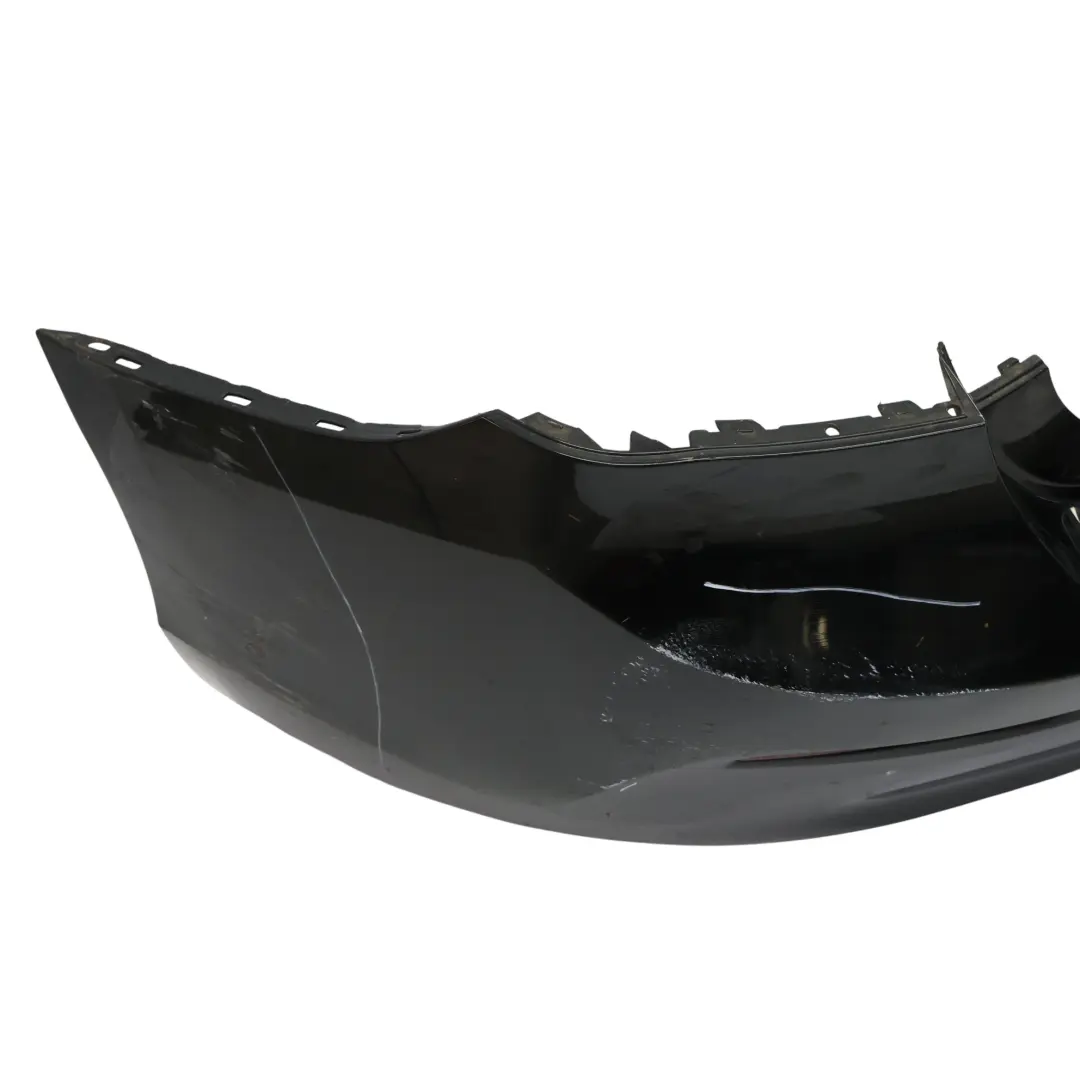 Bumper BMW F20 F21 LCI Trim Panel Covering Schwarz 2 Black - 668 to Rear with Part number 7429752 Rear Bumper BMW F20 F21 LCI Trim Panel Covering Schwarz 2 Black - 668 - SKU 7429752-SCH - Part number 7429752