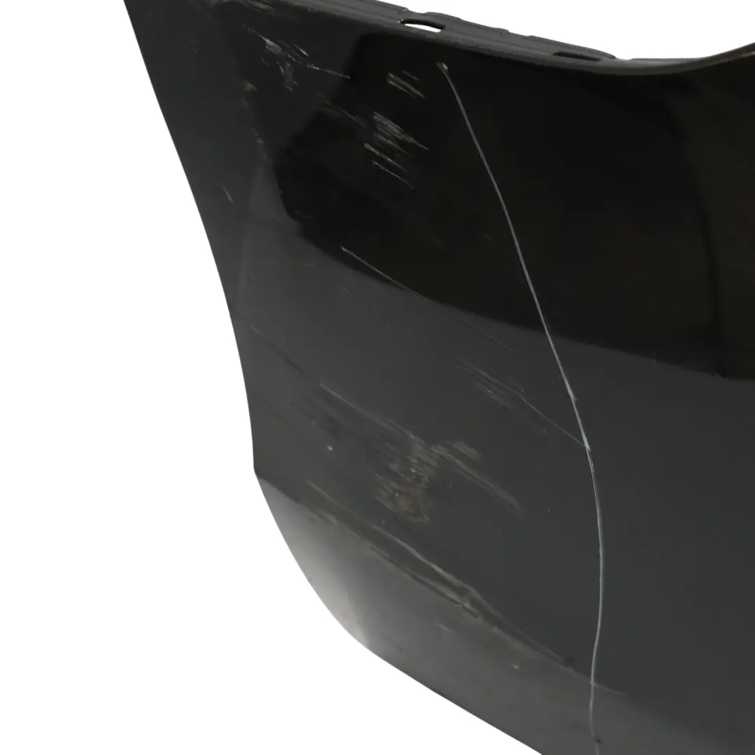 Bumper BMW F20 F21 LCI Trim Panel Covering Schwarz 2 Black - 668 to Rear with Part number 7429752 Rear Bumper BMW F20 F21 LCI Trim Panel Covering Schwarz 2 Black - 668 - SKU 7429752-SCH - Part number 7429752