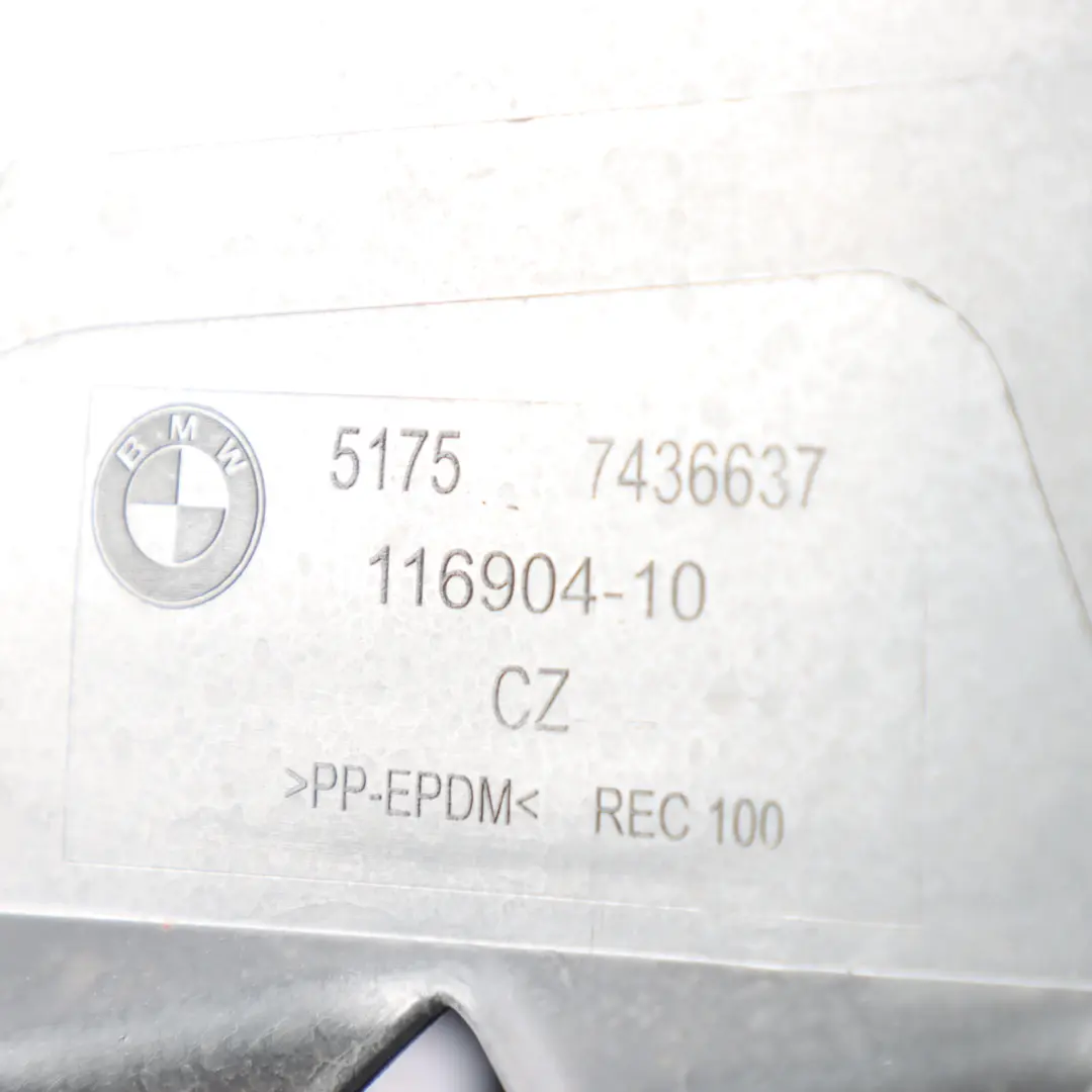 Front Wheel Arch Liner Cover Housing Splash Guard Left N/S to BMW F40 with Part number 7436637 BMW F40 Front Wheel Arch Liner Cover Housing Splash Guard Left N/S - SKU 7436637 - Part number 7436637