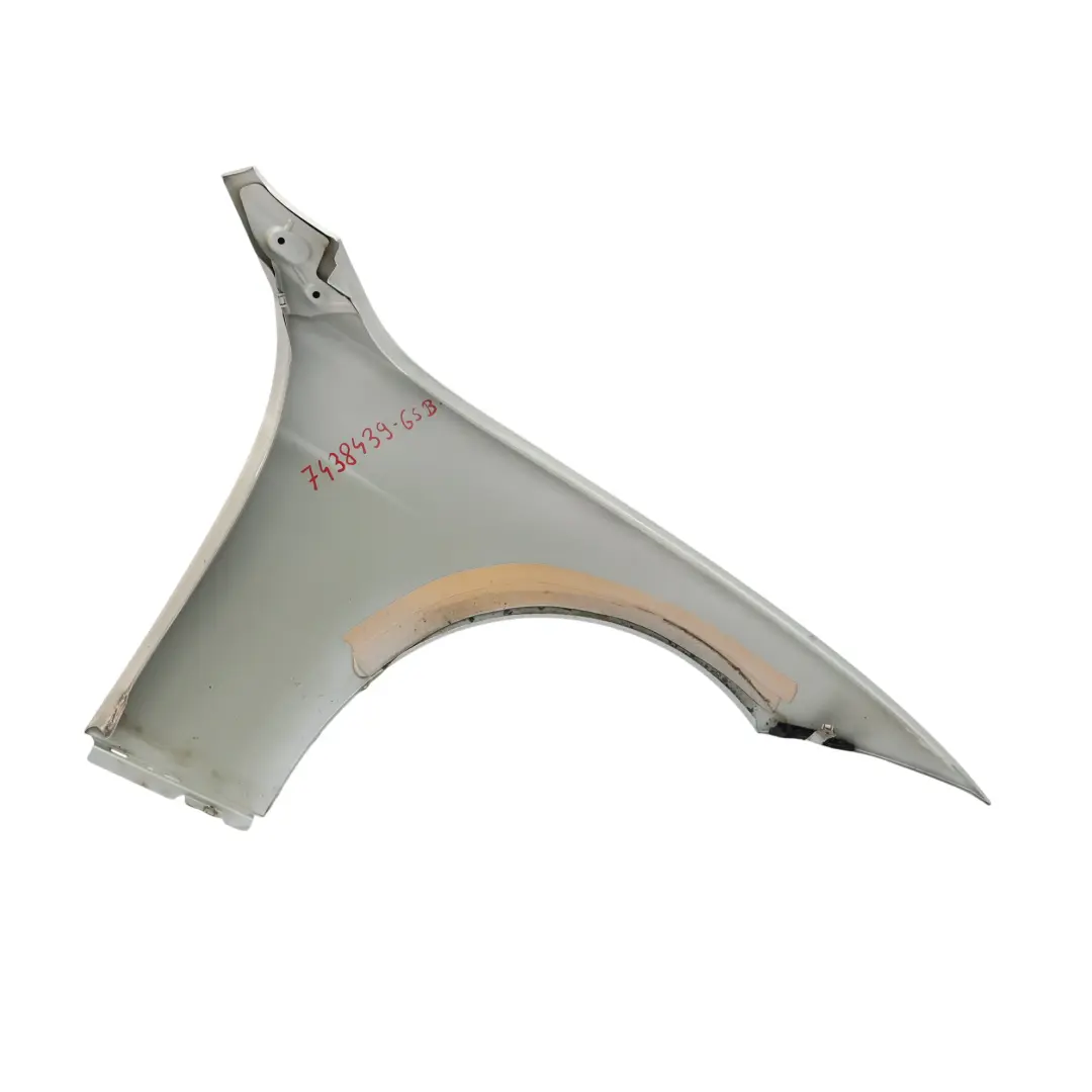  Side Panel BMW F30 F31 Wing Fender Front Left N/S Glacier Silver Metallic - A83 - SKU 7438439-GSB1 - Part number 7438439