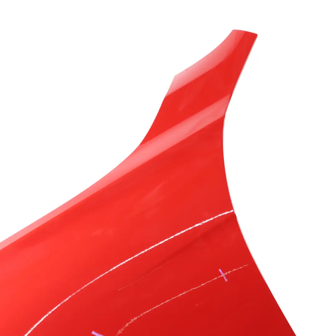 Side Panel BMW F30 F31 Wing Fender Front Left N/S Melbourne Red Metallic - A75 to with Part number 7438439 Side Panel BMW F30 F31 Wing Fender Front Left N/S Melbourne Red Metallic - A75 - SKU 7438439-MRT1 - Part number 7438439