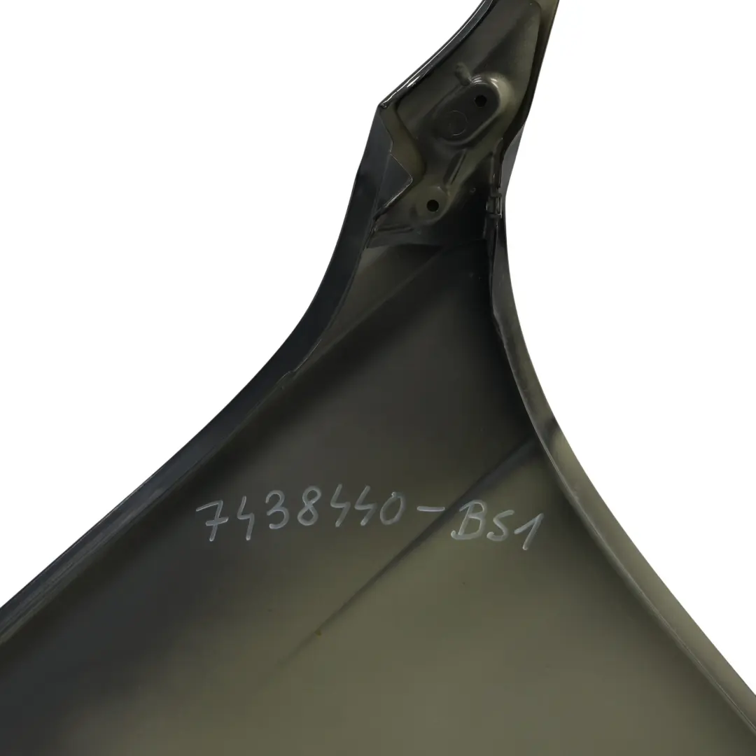  Side Panel BMW F30 F31 Wing Fender Front Right O/S Black Sapphire Metallic 475 - SKU 7438440-BS1 - Part number 7438440