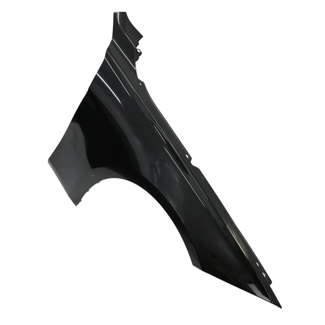  Side Panel BMW F30 F31 Wing Fender Front Right O/S Black Sapphire Metallic 475 - SKU 7438440-BS1 - Part number 7438440