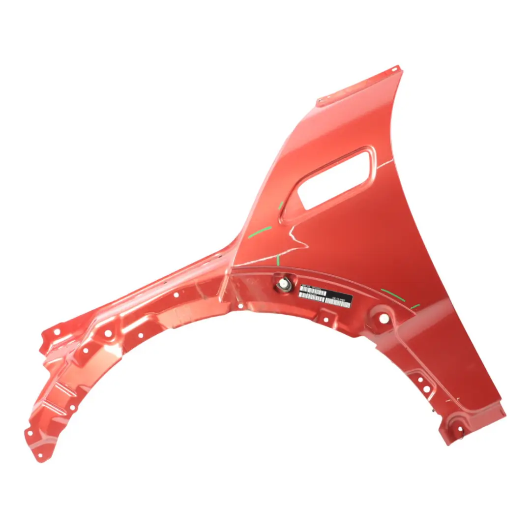 Wing Panel Front Left Side N/S Trim Indian Red Metallic - C3X to Mini F54 with Part number 7438921 Mini F54 Wing Panel Front Left Side N/S Trim Indian Red Metallic - C3X - SKU 7438921-IRE - Part number 7438921