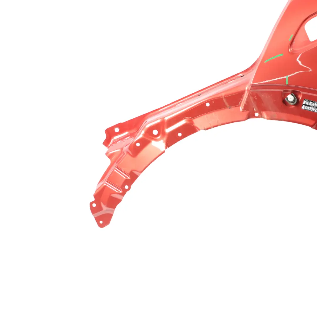 Wing Panel Front Left Side N/S Trim Indian Red Metallic - C3X to Mini F54 with Part number 7438921 Mini F54 Wing Panel Front Left Side N/S Trim Indian Red Metallic - C3X - SKU 7438921-IRE - Part number 7438921