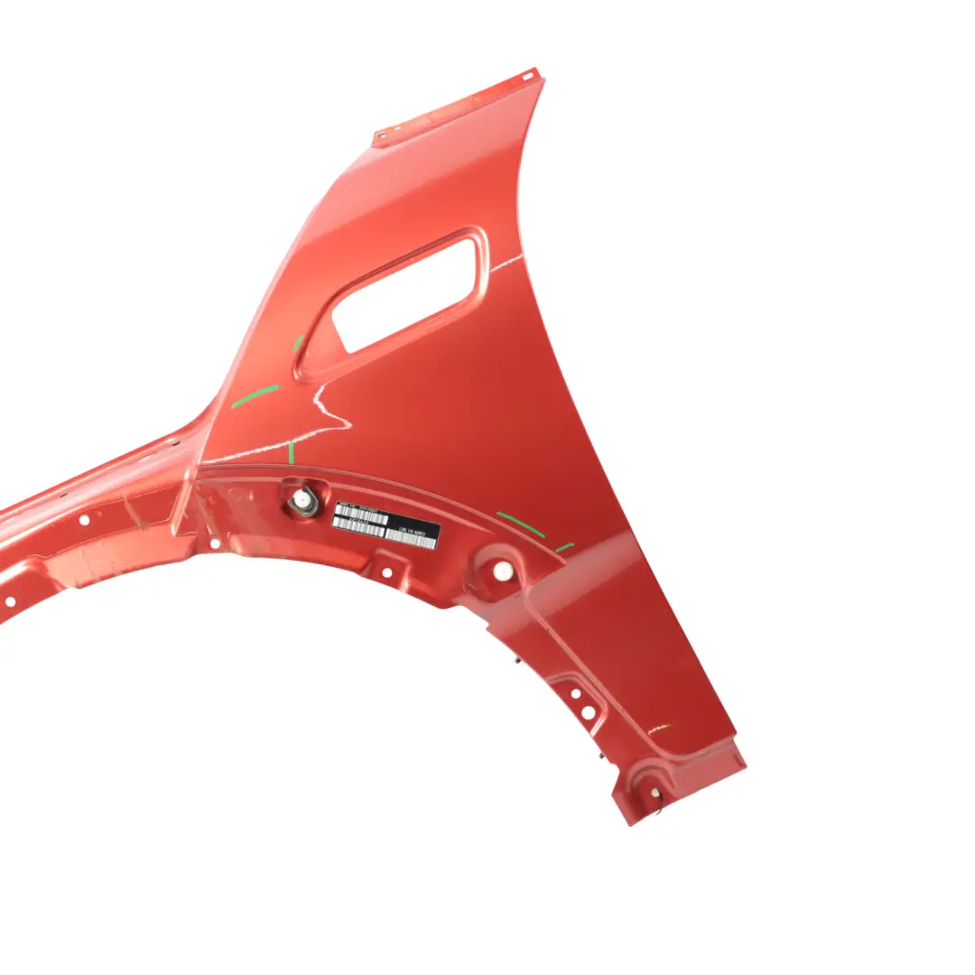 Wing Panel Front Left Side N/S Trim Indian Red Metallic - C3X to Mini F54 with Part number 7438921 Mini F54 Wing Panel Front Left Side N/S Trim Indian Red Metallic - C3X - SKU 7438921-IRE - Part number 7438921