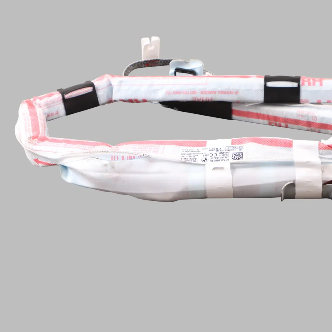 Side Roof Curtain Head Air Module Right O/S to BMW F40 with Part number 7443606 BMW F40 Side Roof Curtain Head Air Module Right O/S - SKU 7443606 - Part number 7443606