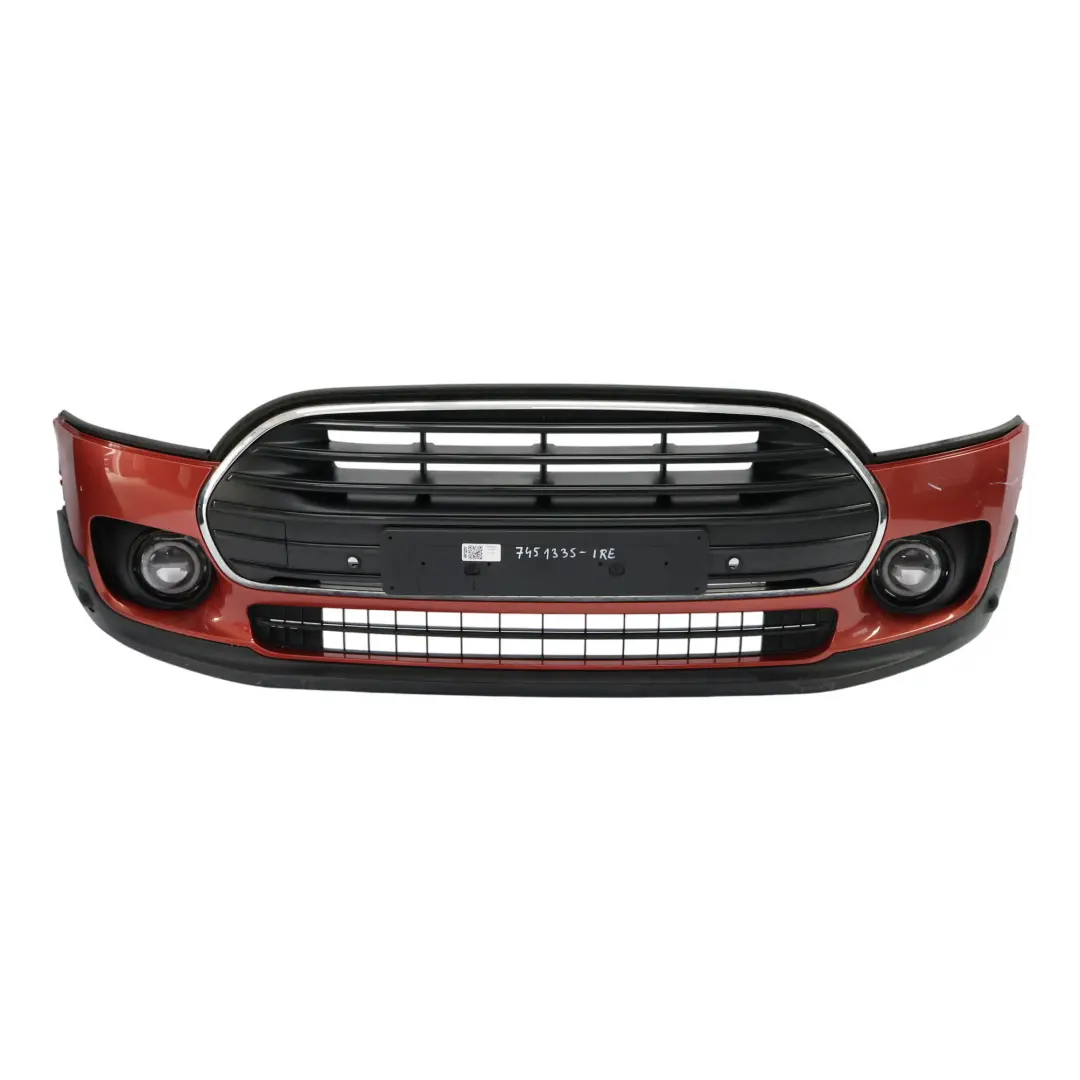 Front Bumper Trim Panel Cover Indian Red Metallic - C3X to Mini F54 Clubman with Part number 7451335 Mini F54 Clubman Front Bumper Trim Panel Cover Indian Red Metallic - C3X - SKU 7451335-IRE - Part number 7451335