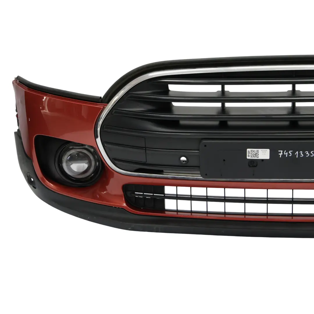 Front Bumper Trim Panel Cover Indian Red Metallic - C3X to Mini F54 Clubman with Part number 7451335 Mini F54 Clubman Front Bumper Trim Panel Cover Indian Red Metallic - C3X - SKU 7451335-IRE - Part number 7451335