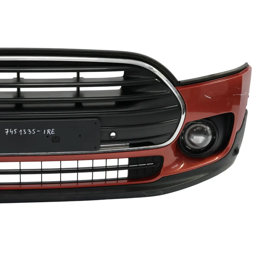 Front Bumper Trim Panel Cover Indian Red Metallic - C3X to Mini F54 Clubman with Part number 7451335 Mini F54 Clubman Front Bumper Trim Panel Cover Indian Red Metallic - C3X - SKU 7451335-IRE - Part number 7451335