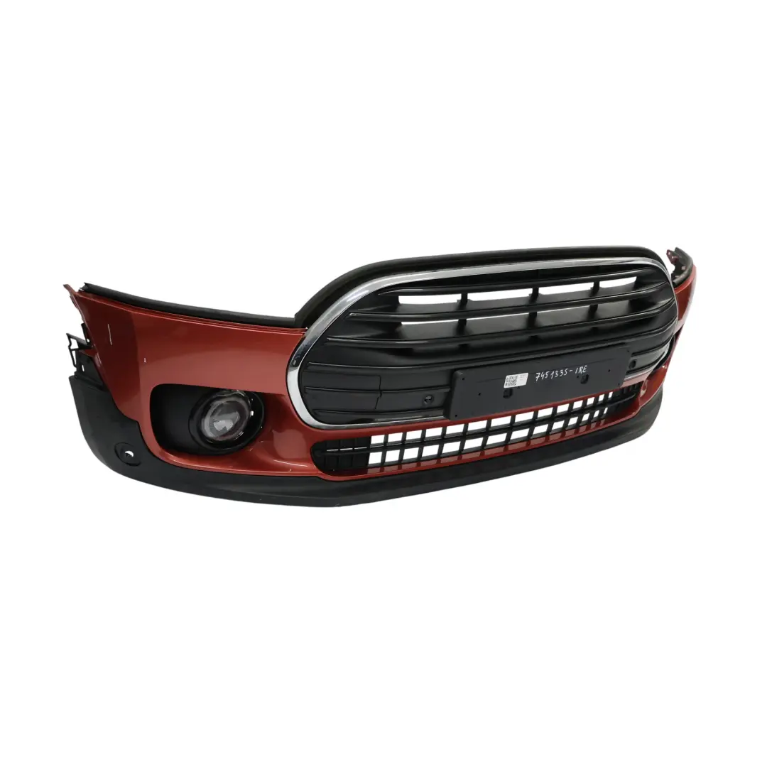 Front Bumper Trim Panel Cover Indian Red Metallic - C3X to Mini F54 Clubman with Part number 7451335 Mini F54 Clubman Front Bumper Trim Panel Cover Indian Red Metallic - C3X - SKU 7451335-IRE - Part number 7451335