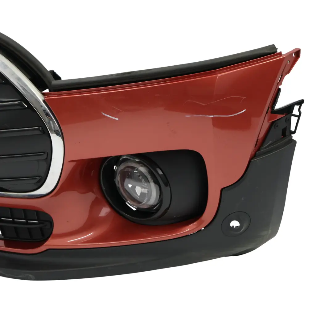 Front Bumper Trim Panel Cover Indian Red Metallic - C3X to Mini F54 Clubman with Part number 7451335 Mini F54 Clubman Front Bumper Trim Panel Cover Indian Red Metallic - C3X - SKU 7451335-IRE - Part number 7451335