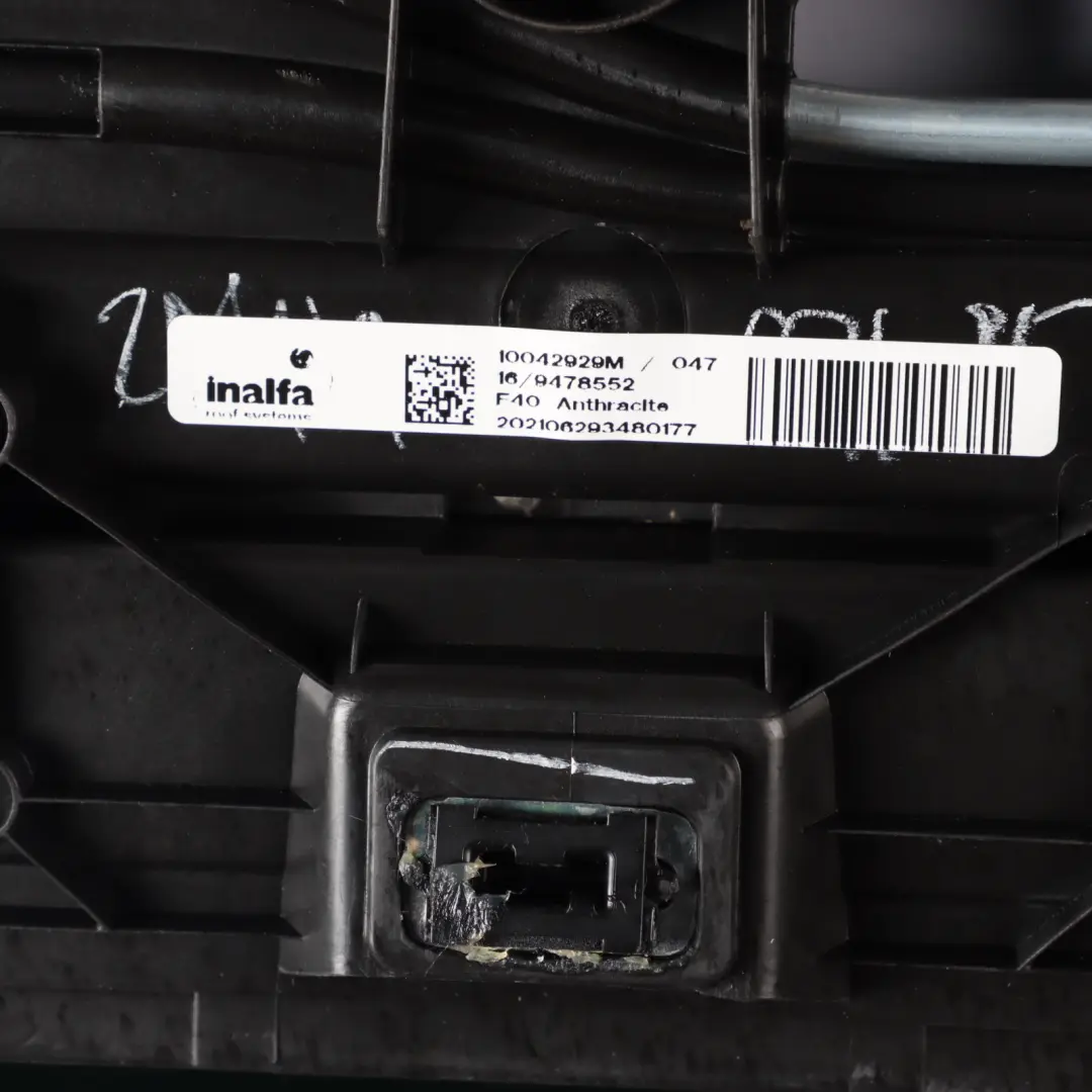 BMW X2 F39 F40 Panoramic Sunroof Panorama Sliding Roof Frame Glass - SKU 7481650 - Part number 7481650