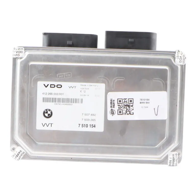Valvetronic Control Unit BMW X5 E53 E60 E61 E65 VVT Valvetronic Module to with Part number 7510154 Valvetronic Control Unit BMW X5 E53 E60 E61 E65 VVT Valvetronic Module - SKU 7510154 - Part number 7510154