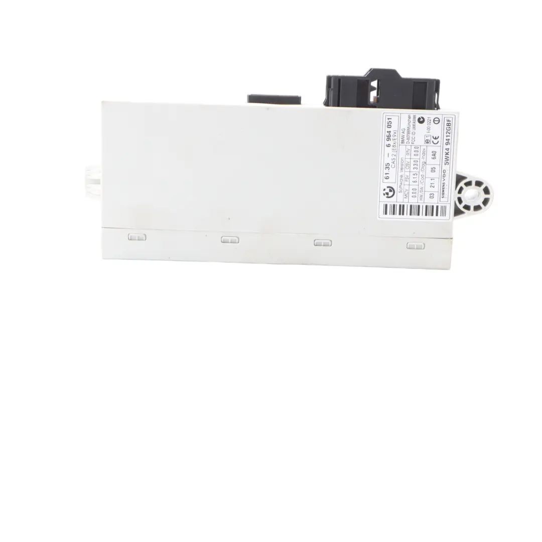 BMW E60 E90 E91 N52 325i 525i Engine ECU Kit DME CAS2 + Key Manual - SKU 7552393-2 - Part number 7552393