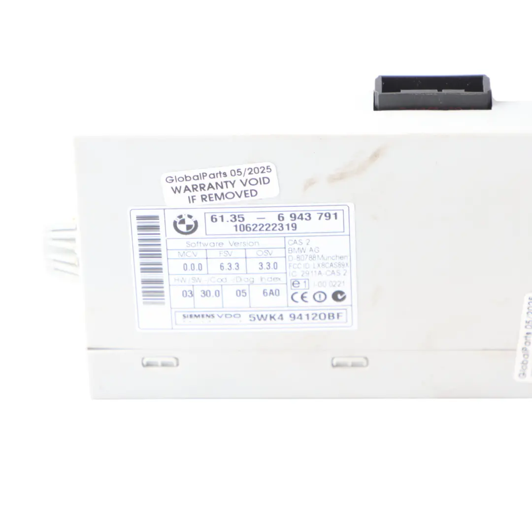 N46 129HP ECU KIT DME CAS2 2 Schlüssel Schaltgetrie für BMW E87 E90 118i 318i mit Teilenummer 7561834 BMW E87 E90 118i 318i N46 129HP ECU KIT DME CAS2 2 Schlüssel Schaltgetrie - SKU 7561834-3 - Teilenummer 7561834