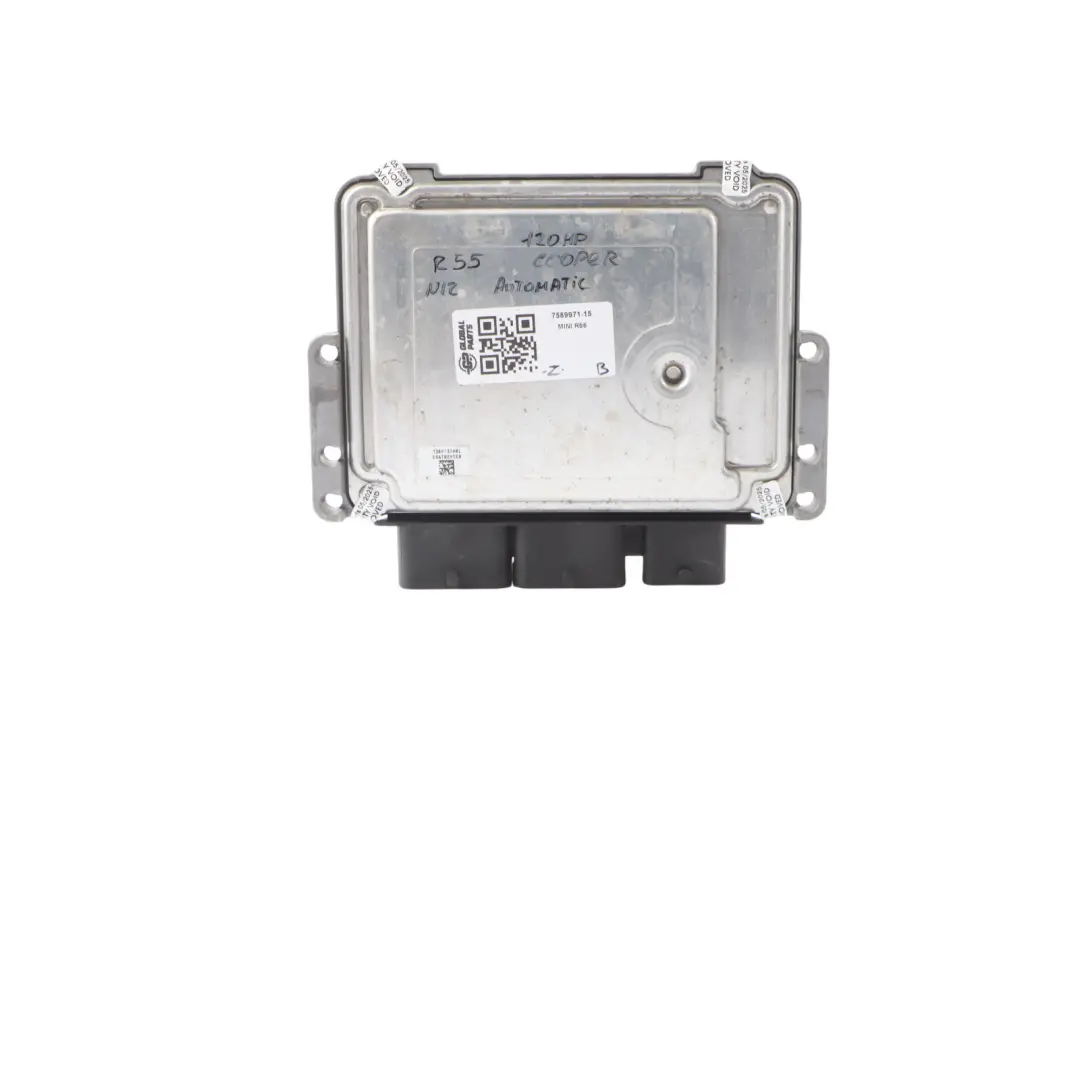 120HP Engine Control Unit ECU DME Automatic to Mini Cooper R55 R56 N12 with Part number 7589971 Mini Cooper R55 R56 N12 120HP Engine Control Unit ECU DME Automatic - SKU 7589971-15 - Part number 7589971