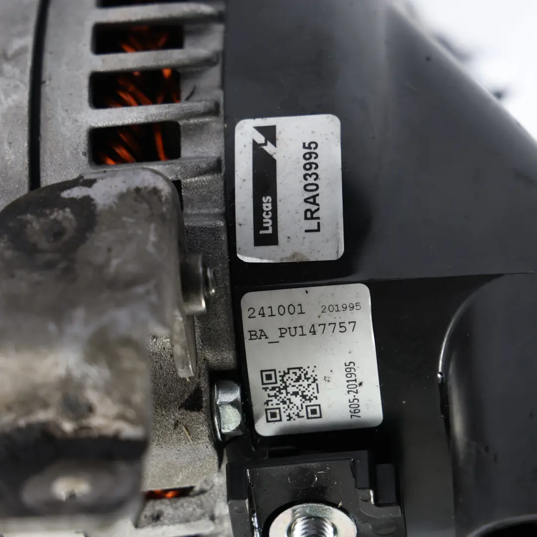 Alternateur Moteur BMW F20 F21 F30 LCI Générateur Lucas 170A N13 Essence pour à propos du numéro de pièce 7605060 Alternateur Moteur BMW F20 F21 F30 LCI Générateur Lucas 170A N13 Essence - SKU 7605060-1 - Numéro de pièce 7605060