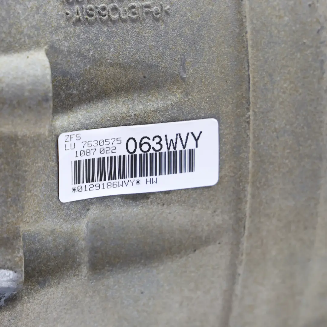 BMW X5 E70 LCI X6 E71 30dX N57 Automatic Auto Gearbox GA8HP70X WARRANTY - SKU 7630575 - Part number 7630575