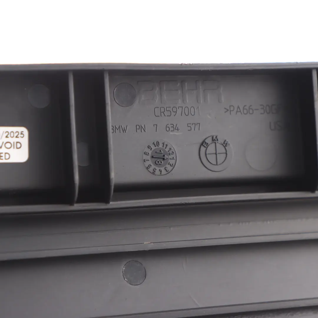 Radiator Cover BMW BMW X5 F15 X6 F16 X5 M F85 Cooling Module Carrier to with Part number 7634577 Radiator Cover BMW BMW X5 F15 X6 F16 X5 M F85 Cooling Module Carrier - SKU 7634577 - Part number 7634577