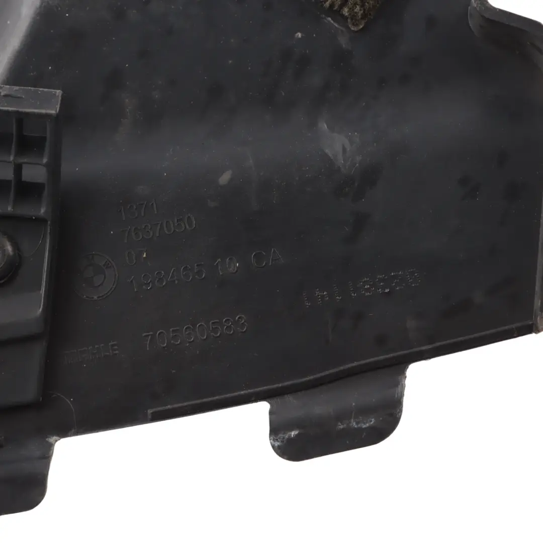 50iX M50dX Air Duct Extension Front Engine Compartment to BMW X5 F15 with Part number 7637050 BMW X5 F15 50iX M50dX Air Duct Extension Front Engine Compartment - SKU 7637050 - Part number 7637050