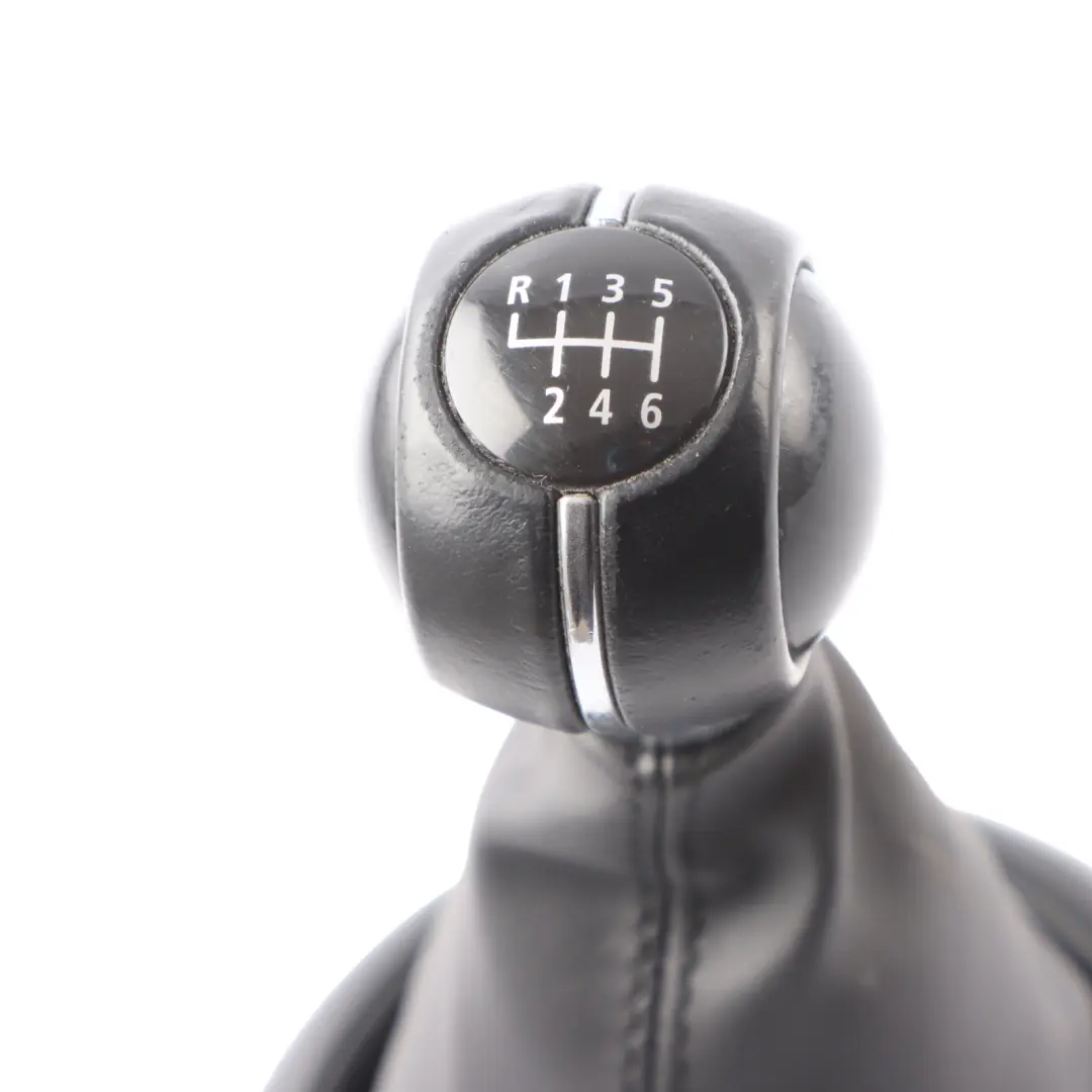 Knob Lever Handle 6-Speed Leather to Mini Cooper F55 F56 F57 F60 Gear with Part number 7641999 Mini Cooper F55 F56 F57 F60 Gear Knob Lever Handle 6-Speed Leather - SKU 7641999-2 - Part number 7641999