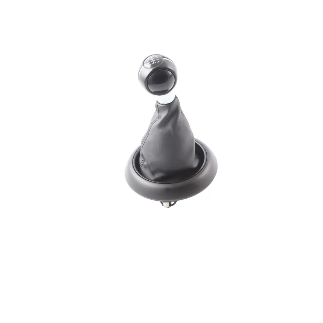 Knob Lever Handle 6-Speed Leather to Mini Cooper F55 F56 F57 F60 Gear with Part number 7641999 Mini Cooper F55 F56 F57 F60 Gear Knob Lever Handle 6-Speed Leather - SKU 7641999-2 - Part number 7641999