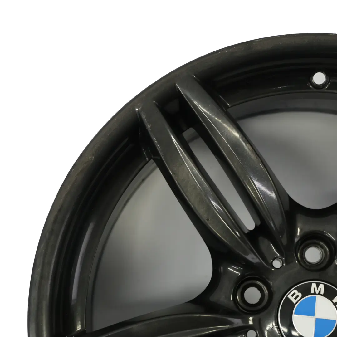 Grey Rear Wheel Alloy Rim M Double Spoke 351 9J 19" ET:44 to BMW F10 F12 with Part number 7842653 BMW F10 F12 Grey Rear Wheel Alloy Rim M Double Spoke 351 9J 19" ET:44 - SKU 7842653-8 - Part number 7842653