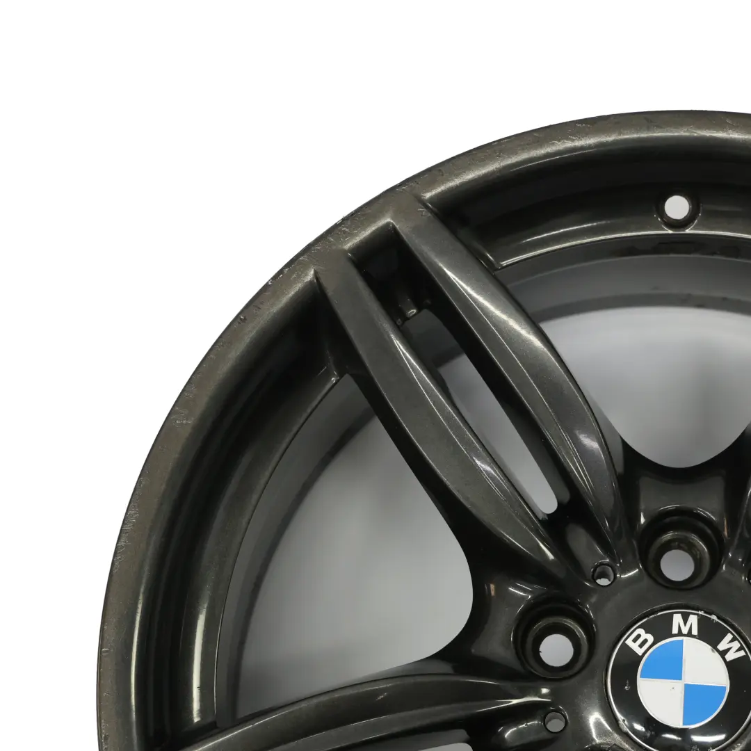 Grau Hinterrad Alufelge M Doppelspeiche 351 9J 19" ET:44 für BMW F10 F12 mit Teilenummer 7842653 BMW F10 F12 Grau Hinterrad Alufelge M Doppelspeiche 351 9J 19" ET:44 - SKU 7842653-9 - Teilenummer 7842653