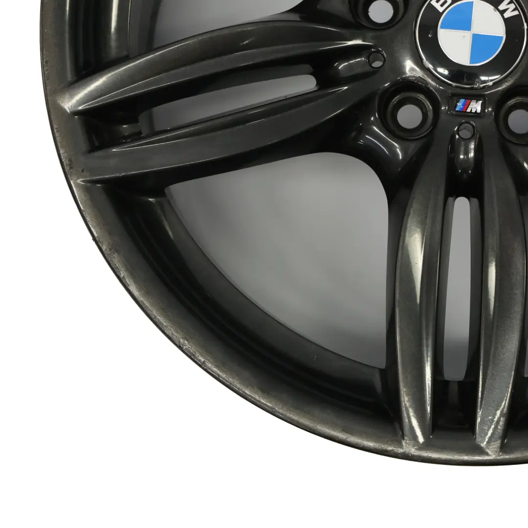 Grey Rear Wheel Alloy Rim M Double Spoke 351 9J 19" ET:44 to BMW F10 F12 with Part number 7842653 BMW F10 F12 Grey Rear Wheel Alloy Rim M Double Spoke 351 9J 19" ET:44 - SKU 7842653-9 - Part number 7842653