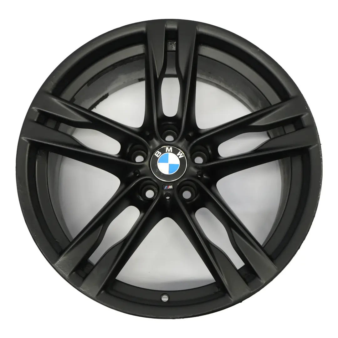 Cerchio anteriore nero in lega 20" ET:33 8.5J M Doppie razze 373 per BMW F06 con numero di parte 7843715 BMW F06 Cerchio anteriore nero in lega 20" ET:33 8.5J M Doppie razze 373 - SKU 7843715-1 - Numero di parte 7843715