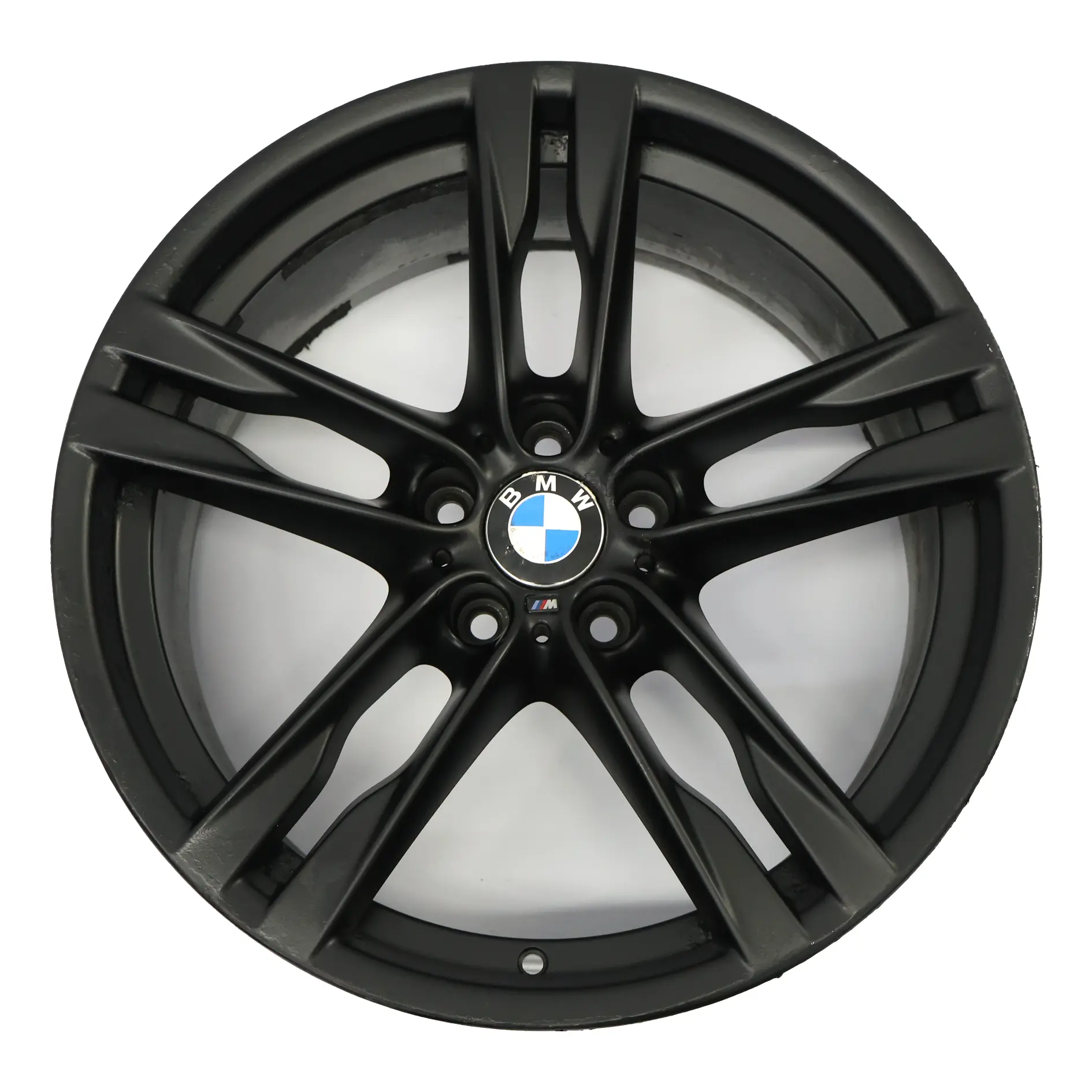 BMW F06 Schwarz Vorderrad Alufelge 20" ET:33 8.5J M Doppelspeiche 373 7843715
