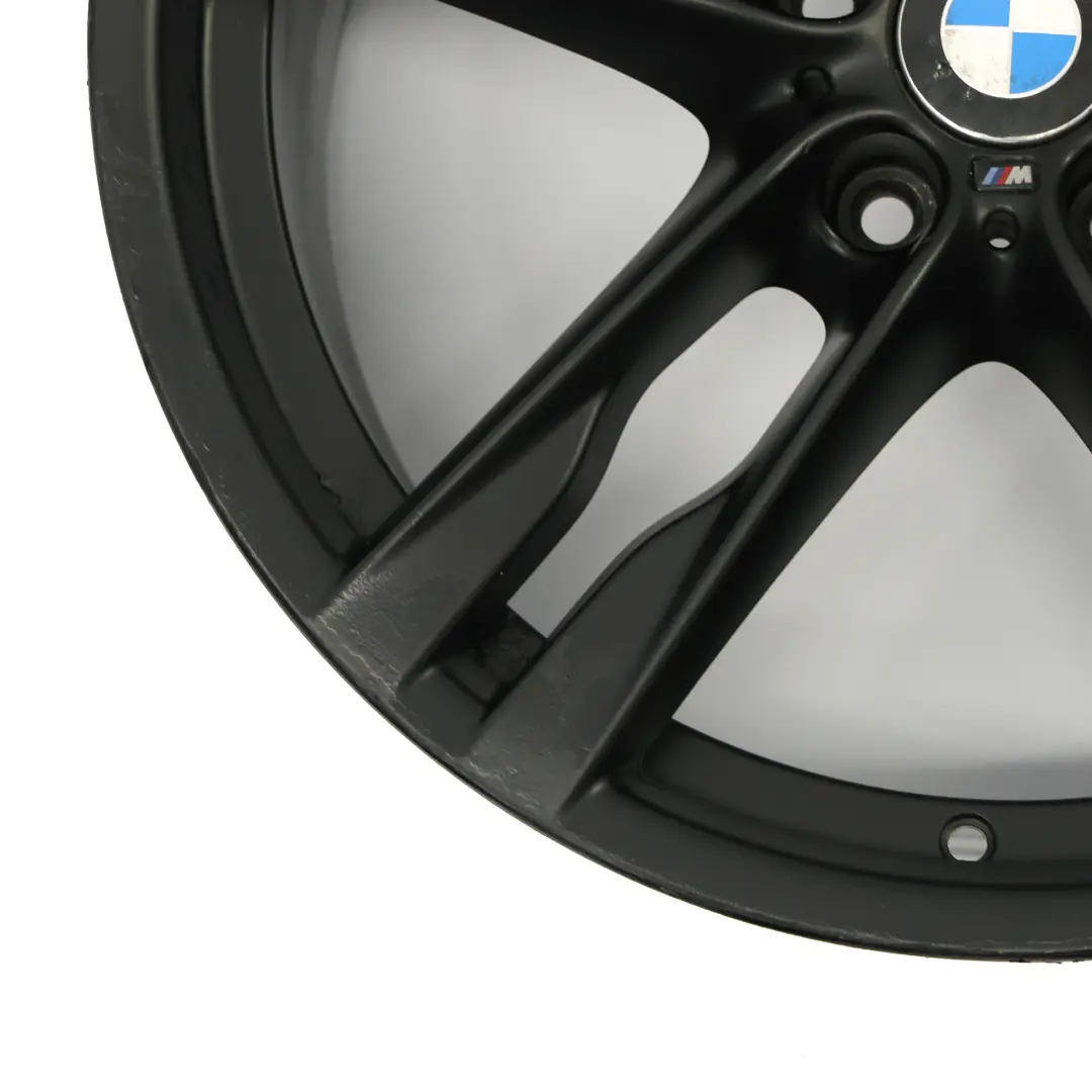 BMW F06 Cerchio anteriore nero in lega 20" ET:33 8.5J M Doppie razze 373 - SKU 7843715-1 - Numero di parte 7843715