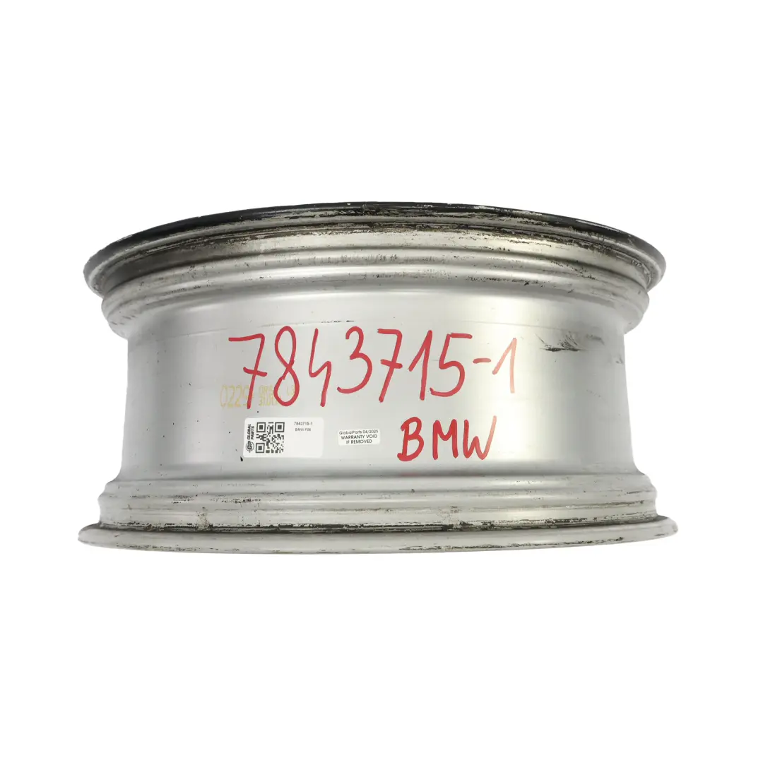 BMW F06 Cerchio anteriore nero in lega 20" ET:33 8.5J M Doppie razze 373 - SKU 7843715-1 - Numero di parte 7843715