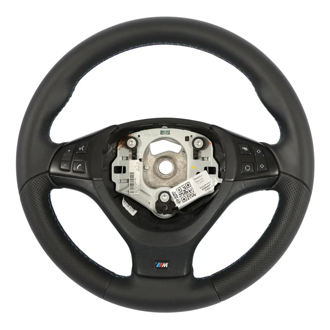 Volant Noir En Cuir M Sport M-Tricolore Multifonctions pour BMW X5 E70 à propos du numéro de pièce 7844566 BMW X5 E70 Volant Noir En Cuir M Sport M-Tricolore Multifonctions - SKU 7844566-2 - Numéro de pièce 7844566