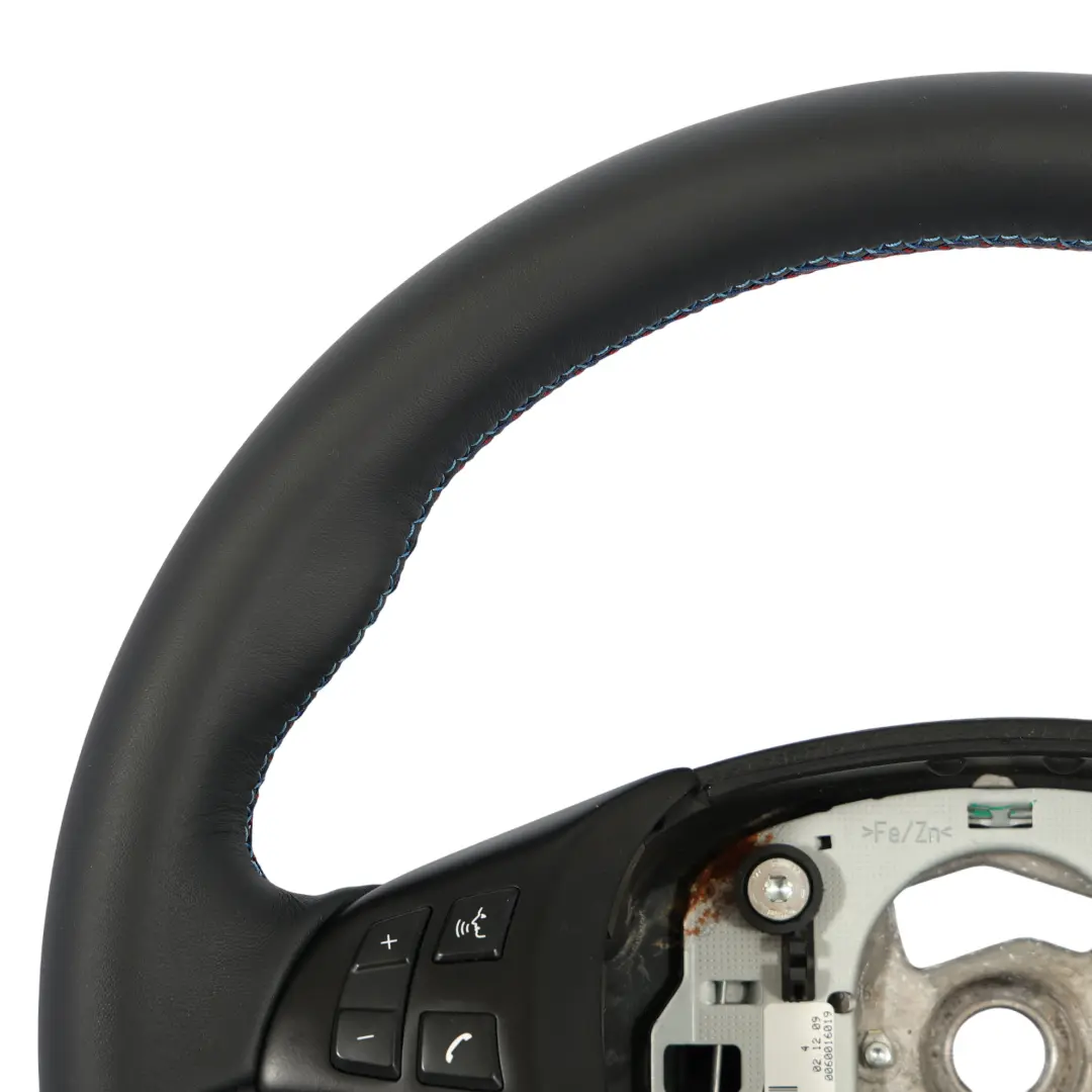 NUEVO Cuero Negro M Sport M-Tricolored Multifunción para BMW X5 E70 Volante con número de pieza 7844566 BMW X5 E70 Volante NUEVO Cuero Negro M Sport M-Tricolored Multifunción - SKU 7844566-2 - Número de pieza 7844566