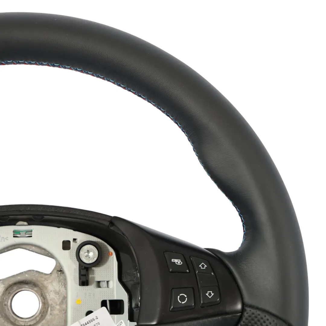 BMW X5 E70 Volant Noir En Cuir M Sport M-Tricolore Multifonctions - SKU 7844566-2 - Numéro de pièce 7844566