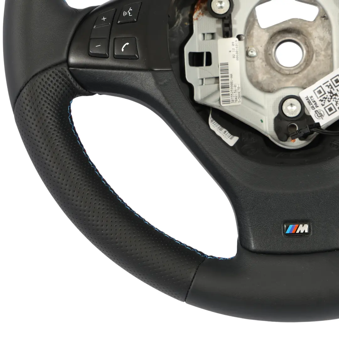 BMW X5 E70 Volante NUOVO Nero Pelle M Sport M-Tricolore Multifunzione - SKU 7844566-2 - Numero di parte 7844566