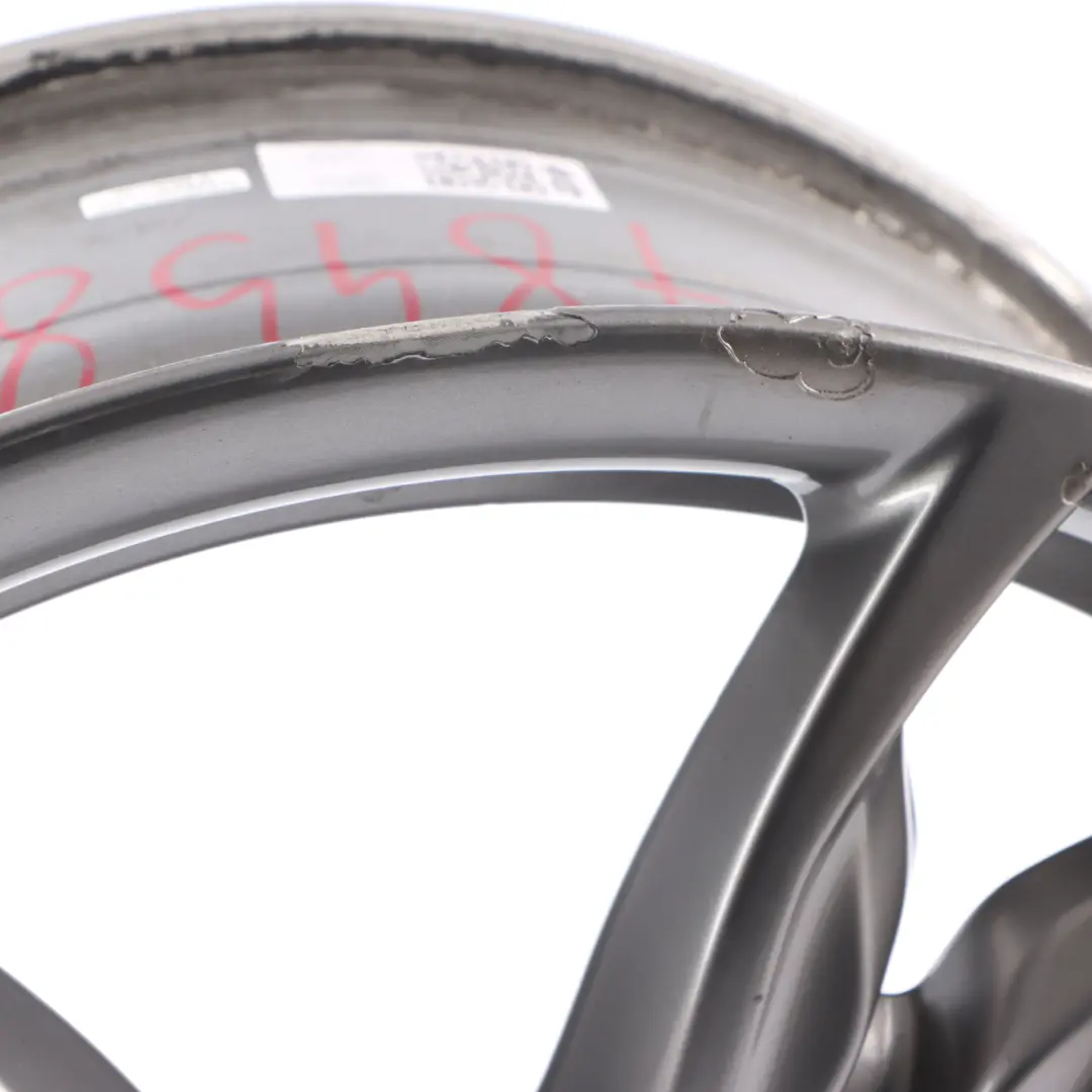 Alloy Rim 18" ET:52 8J M Double Spoke 436 to BMW F20 F21 F22 Silver Wheel with Part number 7845871 BMW F20 F21 F22 Silver Wheel Alloy Rim 18" ET:52 8J M Double Spoke 436 - SKU 7845871-7 - Part number 7845871