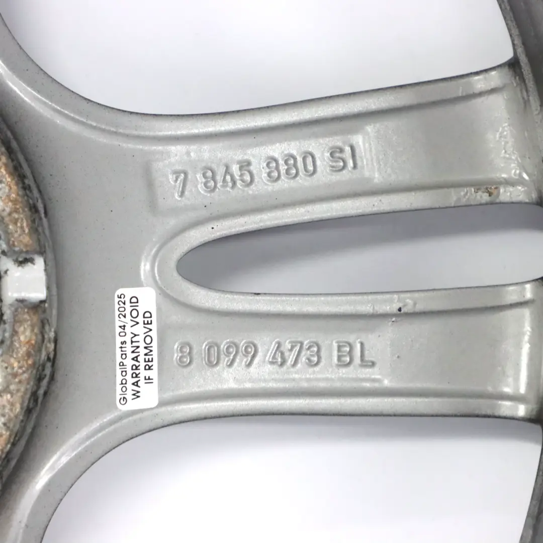 BMW F30 F31 F32 F33 Schwarz Alu Felge Alufelge 18" M Sternspeiche 400 8J ET:34 - SKU 7845880-5 - Teilenummer 7845880